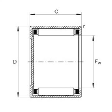 Rodamiento BCE912 INA