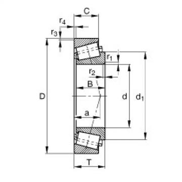 Rodamiento 32322-A FAG