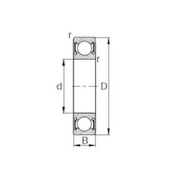 Rodamiento 6916-2RS CYSD