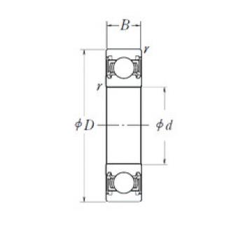 Rodamiento 6204DDU NSK