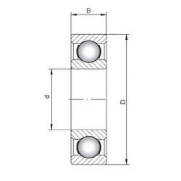 Rodamiento 61824 ISO