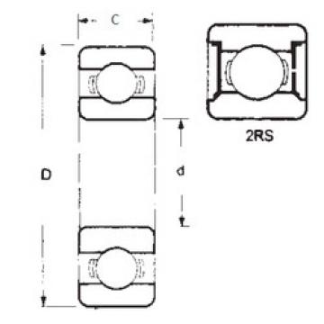 Rodamiento 6220-2RS FBJ