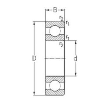 Rodamiento 61803 NKE