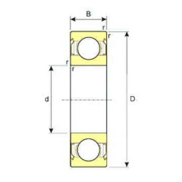 Rodamiento 608-ZZ ISB