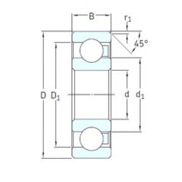 Rodamiento 6010/HR11QN SKF