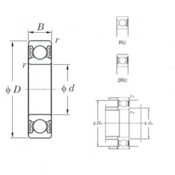 Rodamiento 6019-2RU KOYO