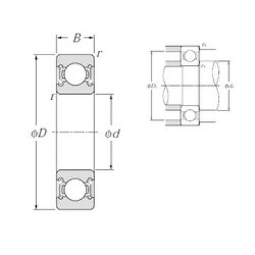 Rodamiento 6918LLB NTN