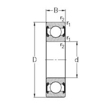 Rodamiento 6211-2RS2 NKE