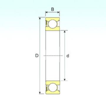 Rodamiento 6014-RS ISB