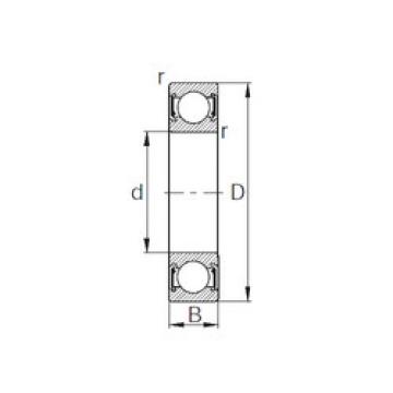 Rodamiento 6005UU KBC