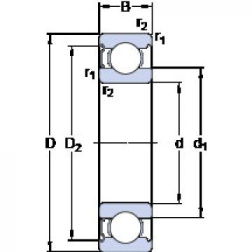 Rodamiento 6003-Z SKF