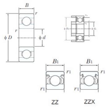 Rodamiento WML7013ZZ KOYO