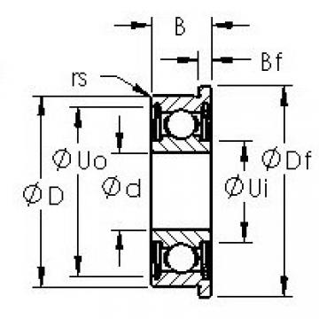 Rodamiento F601XHZZ AST