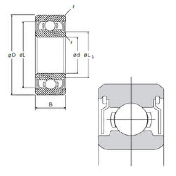 Rodamiento R-825ZZ NMB