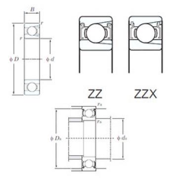 Rodamiento M6219ZZX KOYO