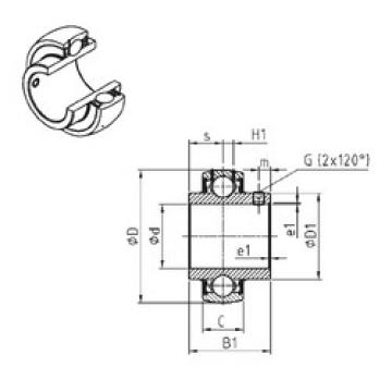 Rodamiento UC214-43 SNR