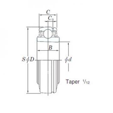 Rodamiento UK205 KOYO