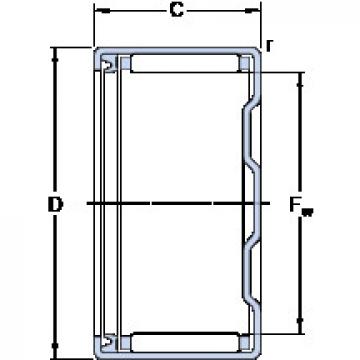 Rodamiento BK 1514 RS SKF