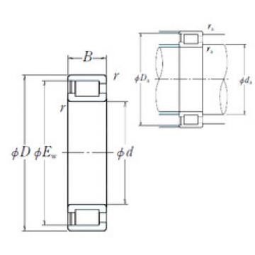 Rodamiento NCF18/500V NSK