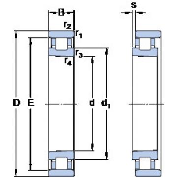 Rodamiento N 1013 KPHA/SP SKF