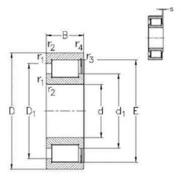 Rodamiento NCF18/850-V NKE