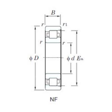 Rodamiento NF312 KOYO