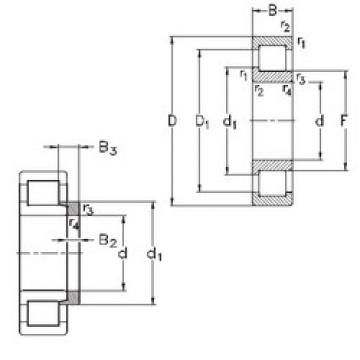 Rodamiento NJ2232-E-MPA+HJ2232-E NKE