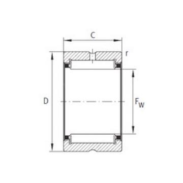 Rodamiento NK30/30-TN-XL INA