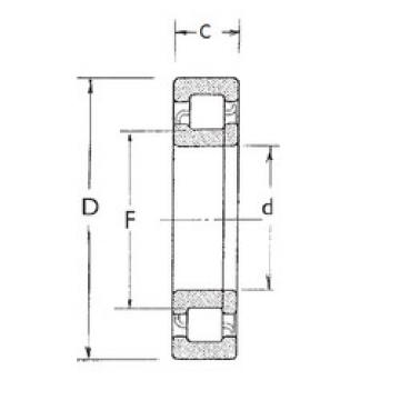 Rodamiento NUP2319 FBJ