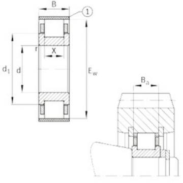 Rodamiento RN336-E-MPBX FAG