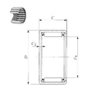 Rodamiento BHAM 1610 IKO