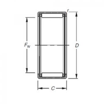 Rodamiento HK1816 Timken