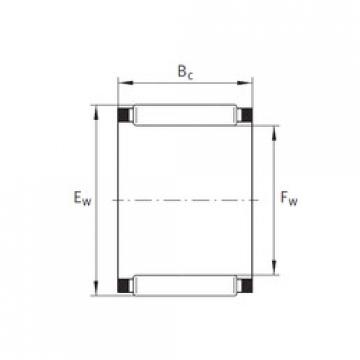 Rodamiento K72X80X20 INA