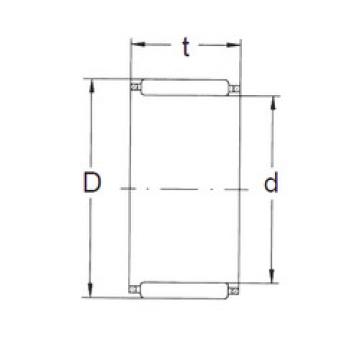 Rodamiento K10X14X13 FBJ