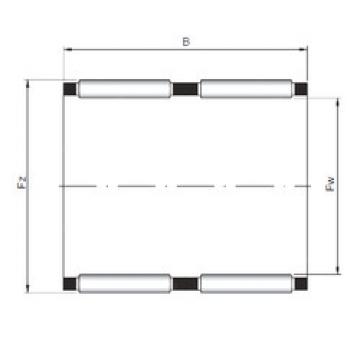 Rodamiento KK25x30x26 ISO