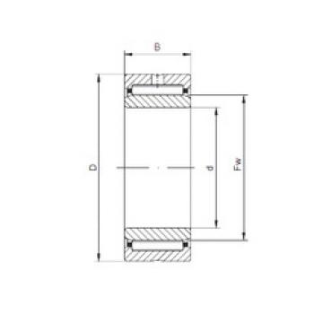 Rodamiento NA4903-2RS CX