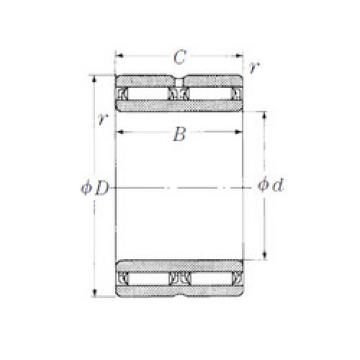 Rodamiento NAFW304526 NSK