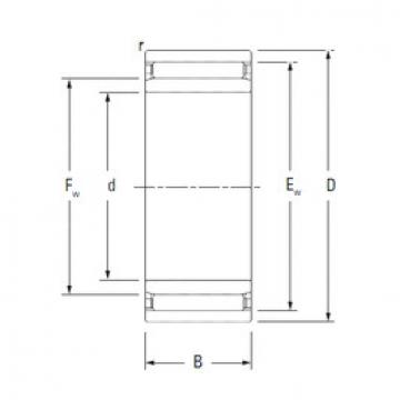 Rodamiento NAO20X35X26 KOYO