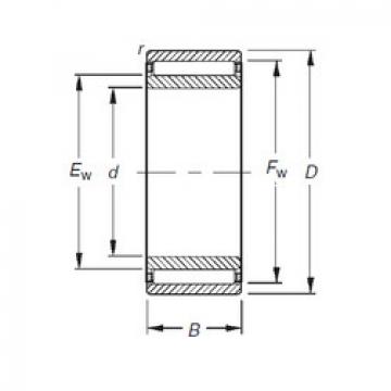 Rodamiento NAO30X47X32 Timken