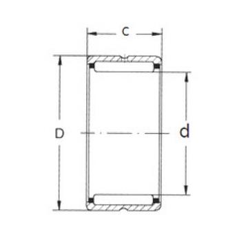 Rodamiento NK20/16 FBJ