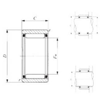 Rodamiento RNAF 223013 IKO