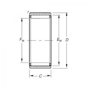 Rodamiento RNAO28X40X16 Timken