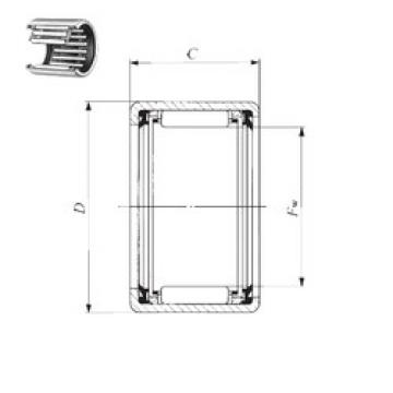 Rodamiento TLA 4016 UU IKO