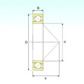 Rodamiento 7068 B ISB