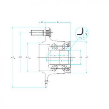 Rodamiento 30BWK11 NSK