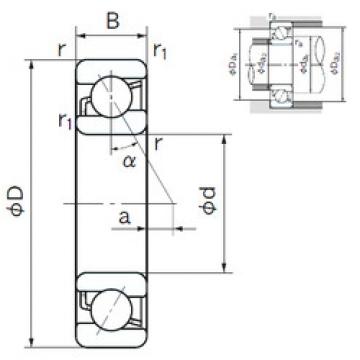 Rodamiento 7221C NACHI