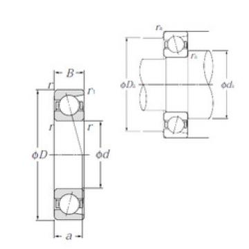 Rodamiento 7307B NTN