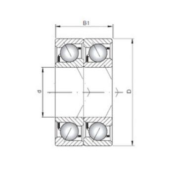 Rodamiento 7201 ADT ISO