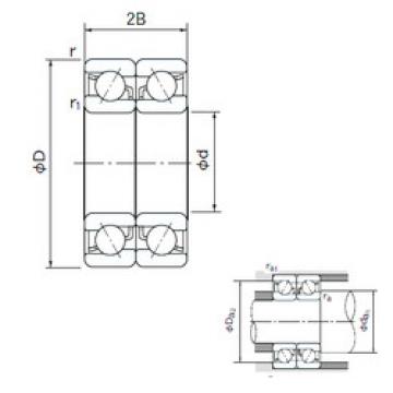 Rodamiento 7219BDB NACHI