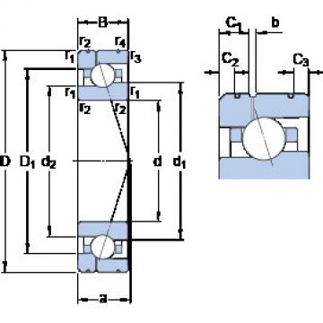 Rodamiento 7013 ACE/P4AL1 SKF